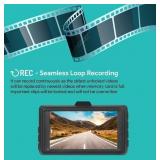 Dartwood Dash Cam with FHD 1080P, 3" LCD, 120° Wide Angle, WDR, Night Vision (NOT included SD card)