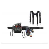 NEW Ergodyne Arsenal Installer/Drill Holder Tool Rig 5506S - Gray Belt and Shoulder Straps