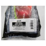 NEW Ergodyne Skullerz AEGIR Anti-Scratch & Anti-Fog Safety Sunglasses - Purple Mirror Lens Lime Frame