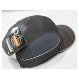 NEW Ergodyne Skullerz 8950 Bump Cap Hat - Black - Long Brim