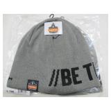 NEW 2 Pack of Ergodyne 6819BT Charcoal Be Tenacious Beanie- Gray