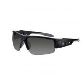 NEW 2 Pack of Ergodyne Skullerz DAGR Safety Glasses, Sunglasses Smoke Lens Black Frame