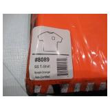 NEW Ergodyne GloWear 8089 Hi-Vis Short Sleeve T-Shirt -Non-Certified - Orange - Small