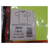 NEW Ergodyne GloWear 8089 Hi-Vis Short Sleeve T-Shirt -Non-Certified - LIME- MEDIUM