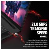 Monster 6Ft HDMI Electronic Cable 4K Ultra Hd with Ethernet Cord 60/120 Hz Refresh Speed 21Gbps 1080p Video Corrosion Resistant Gold Contac