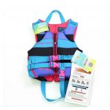 NEW Body Glove Child PFD - U.S. Coast Guard-Approved One Size, 33-55 lbs - GIRLS