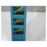 NEW Aqua Joe AJ-6PSTB Indestructible Series 6 Pattern HD Sprinkler/Mister Combo, 360 Degree Coverage