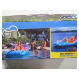 NEW WOW Sports Sunset Chaise Lounge Inflatable Pool and Beach Chair