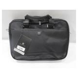NEW Platinum - Laptop Briefcase with Shoulder Strap - Black