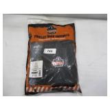 NEW Ergodyne ProFlex 2000SF 840D Spandex Back Support Brace with Sticky Fingers - BLACK - LARGE