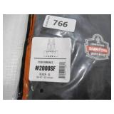 NEW Ergodyne ProFlex 2000SF 840D Spandex Back Support Brace with Sticky Fingers - BLACK - XL  EXTRA LARGE