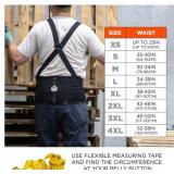 NEW Ergodyne ProFlex 2000SF 840D Spandex Back Support Brace with Sticky Fingers - BLACK - XXL / 2XL