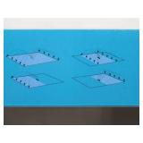 NEW  Aqua Joe SJI-OMS18 Indestructible Metal Base Oscillating Sprinkler with Adjustable Spray | 4000 sq ft Max Coverage