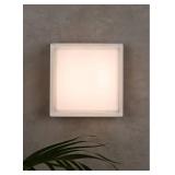 Tech Lighting 700OWBXL940Z120 Boxie Large Outdoor Wall/Flush Mount Ceiling Light,Bronze