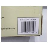 Seville Classics Bamboo Food Wrap Dispenser 2-piece Set