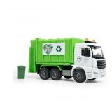 NEW Members Mark E230-003 Garbage Truck Working Lights and Sounds 1:20 Scale Green