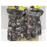 NEW Plainsman All-Purpose Gloves Premium Cabretta Leather, Camouflage, 2 Pairs - MEDIUM
