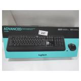 NEW Logitech MK540 Advanced Wireless Keyboard and Mouse Combo for Windows, 2.4 GHz Unifying USB-Receiver