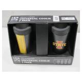 NEW Logo Brands Officially Licensed NCAA Universal Coolie, 2 Pack - Iowa State Cyclones