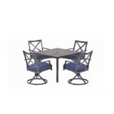 NEW Living Accents Salem 5 pc Dining Set - Navy