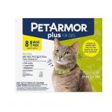 NEW PetArmor Plus Flea & Tick Protection for Cats, 8-Month Supply