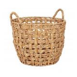 NEW Details by Becki Owens Natural Grass Storage Basket - 17.5 inch by 16.5 Inch