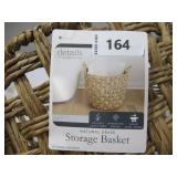 NEW Details by Becki Owens Natural Grass Storage Basket - 17.5 inch by 16.5 Inch