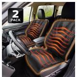 NEW Monster Automatic Heated Car Seat Cushions 2-pk
