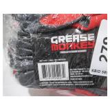 NEW 15 Pairs of Grease Monkey Nitrile Grip Gloves - LARGE