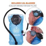 NEW Ergodyne Chill-Its 5157 Hydration Backpack, Cargo Pack with Storage, 3 Liter Bladder, Breakaway Shoulder Straps - BLACK