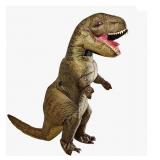 NEW Rubies Inflatable Dinosaur Costume For Adults, One Size Fits Most - Jurassic World T-Rex