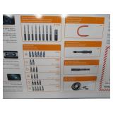 NEW Worx 4V 3-Speed Cordless Screwdriver with 36 Piece Accessory Kit and Case