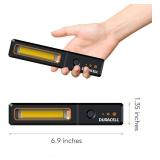 NEW DURACELL 500 Lumen LED Hand-Held Utility Light for Everyday Use - Compact and Durable Design with 4 Modes and 3-AA Batteries Included.