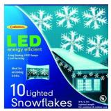 NEW Celebrations Led Snowflake Dangler Lights 9