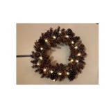 NEW 2 Pack of Celebrations LED 18 Indoor Warm White Gnome Lights - Green and Red