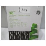 GE 300-Count ConstantON Clear Mini Incandescent Icicle Christmas Lights