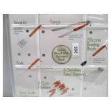 NEW Cuisinart 20-Piece Wooden Handle Grill Set