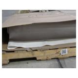 6′ x 200′ 20 oz. White/White Heavy Duty Vinyl Tarp – NEW/DIRTY Overstock Tarp – 20 mil Heavyweight Duty - A Grade