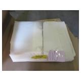 30′ x 70′ 12 oz. White/White Medium Duty Vinyl Tarp – NEW/DIRTY Overstock Tarp – 12 mil Medium Duty - A Grade