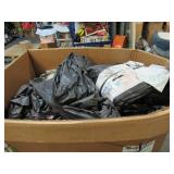 Pallet of Unprocessed Reused Lightweight and PE Billboard Tarps and Remnants