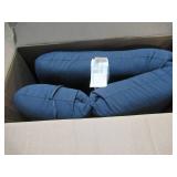 NEW Jordan Manufacturing 22 in. L x 45 in. W x 5 in. H Outdoor Dining Chair Cushion in Sunbrella Spectrum Indigo