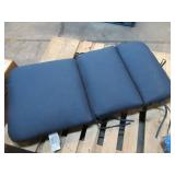 NEW Jordan Manufacturing 22 in. L x 45 in. W x 5 in. H Outdoor Dining Chair Cushion in Sunbrella Spectrum Indigo