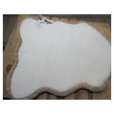 NEW Brentwood Originals, Faux Fur Memory Foam Pet Mat, 35" x 40" - Taupe