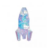Olivia & Finn LED Kids Prismatic Lamp Iridescent Glow - Rocket