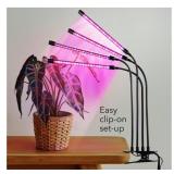 Dartwood LED Grow Lights for Indoor Plants with Red Blue Spectrum - Plant Grow Light with 9 Brightness Levels, Auto On Off Function