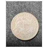 1884 US BUST QUARTER XF45