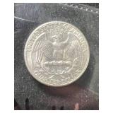 1937 US WASHINGTON QUARTER AU58