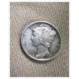 1925 US MERCURY DIME