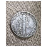 1925 US MERCURY DIME
