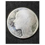 1 TROY OZ .9999 FINE SILVER ROUND